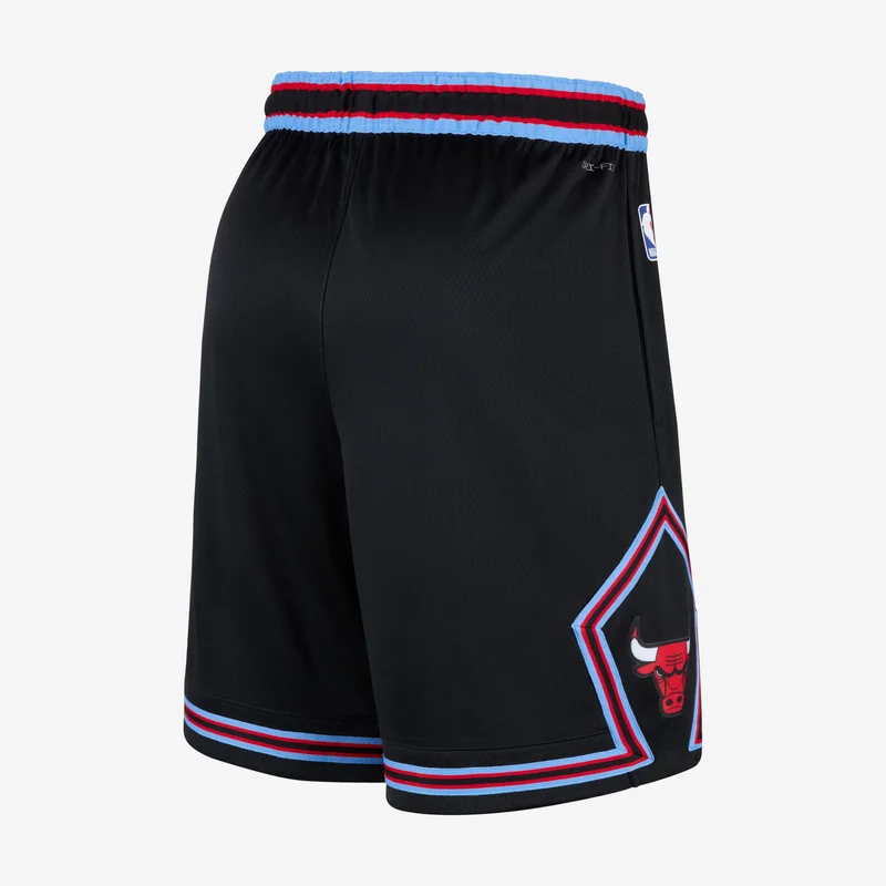 Nike Men's NBA Chicago Bulls City Edition Swingman Basketball Shorts